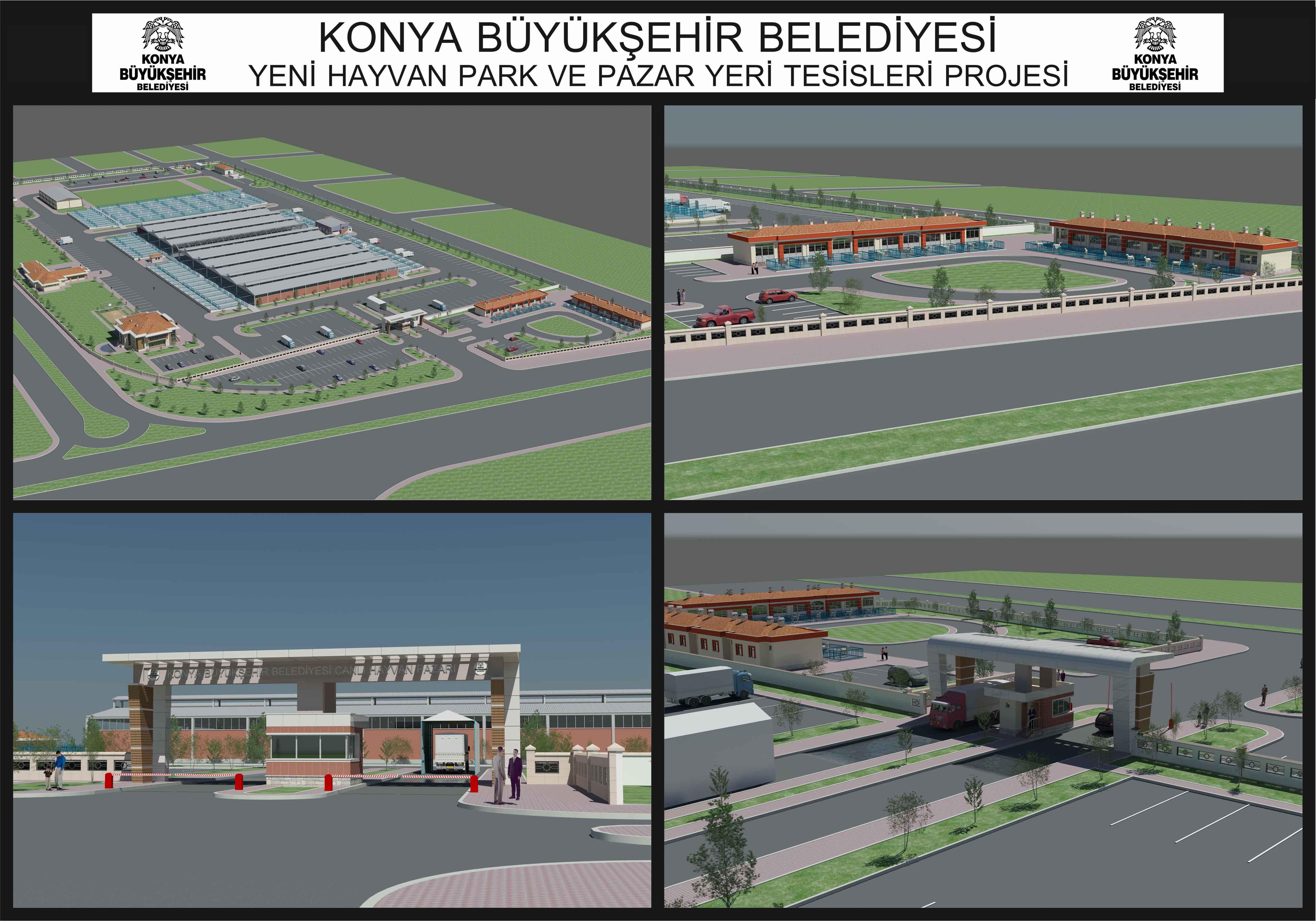 KONYA YENİ HAYVAN PARK VE PAZAR YERİ TESİSLERİ